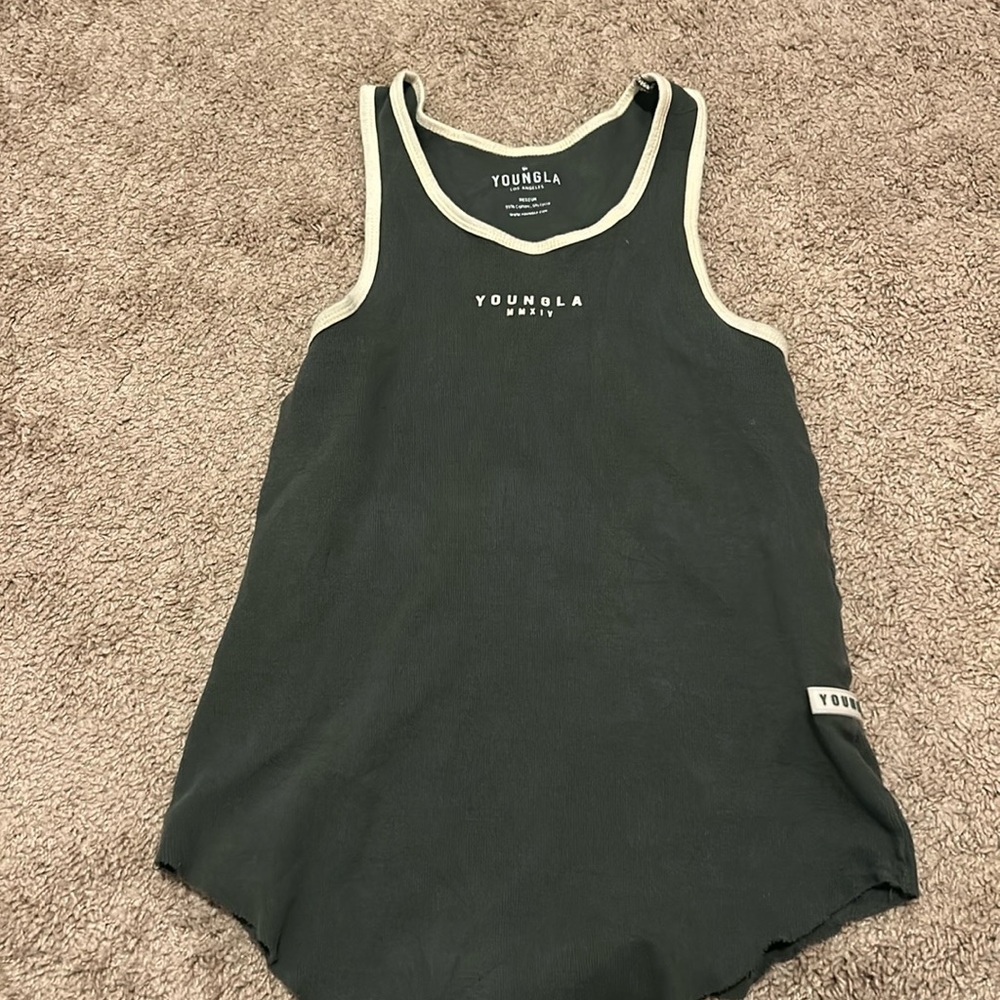 YoungLA rocket ribbed tank. Barely used.